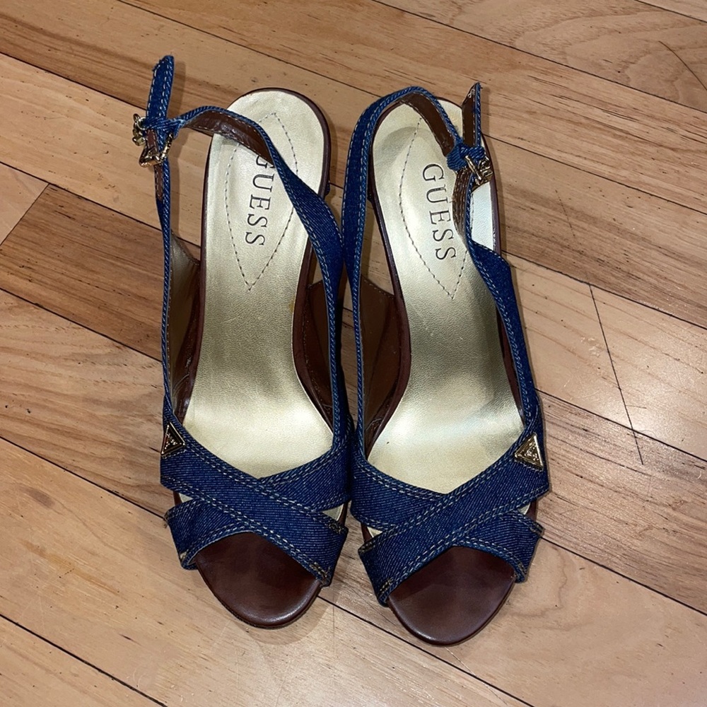 Vintage Guess Wedge Heels